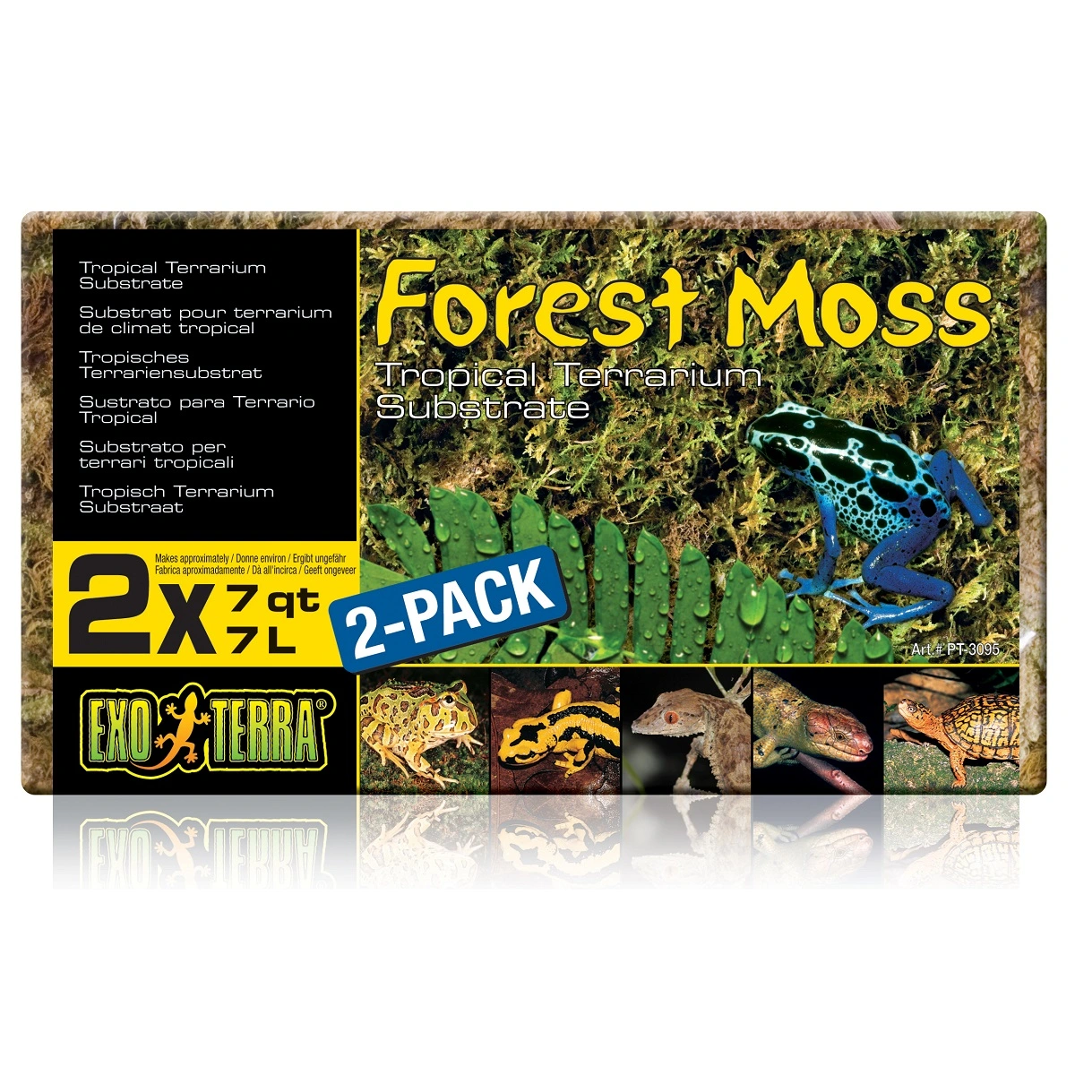 Exo Terra Forest Moss 2 x 7 liter
